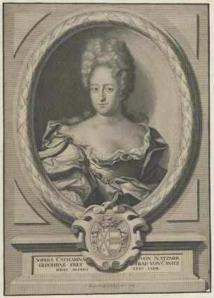 Bildnis der Sophia Catharina von Natzmer