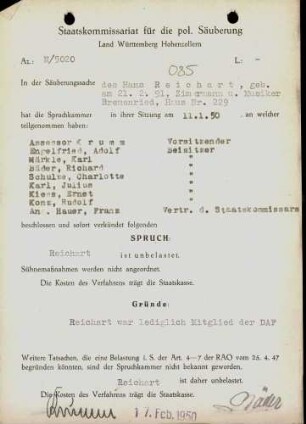 Reichart, Hans