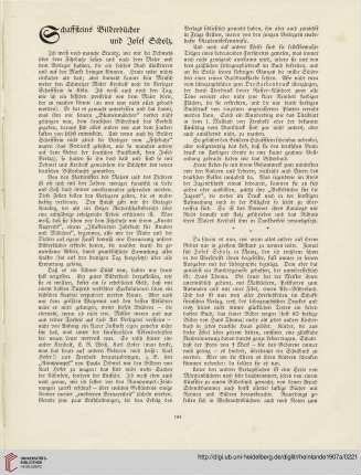 14: Schaffsteins Bilderbücher und Josef Scholz