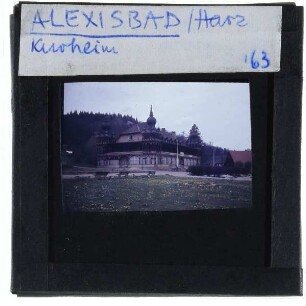Alexisbad, Kurhaus