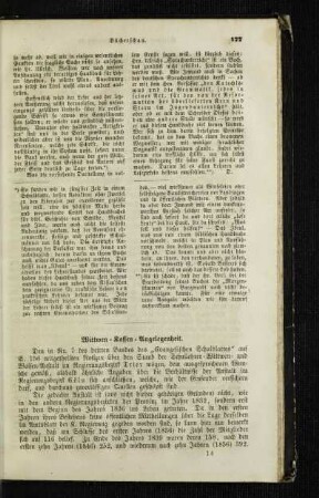 Wittwen-Kassen-Angelegenheit