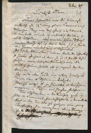 Brief an Clara Schumann : Febr. 1878