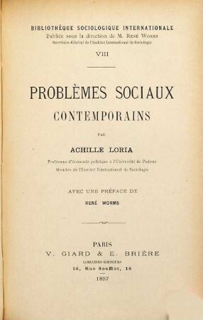 Problèmes sociaux contemporains