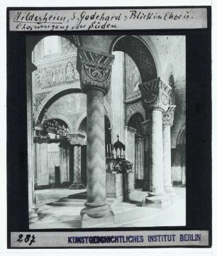 Hildesheim, St. Godehard : Innenansicht, Chorumgang