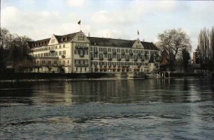Konstanz: Inselhotel vom See aus