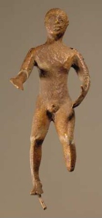 Etruskisch-italische Statuette eines betenden Jünglings