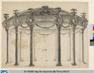 Pavillon. Maschine (?)