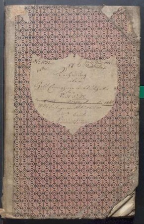 IX A 1 - Alte Stadtrechnungen (1816)