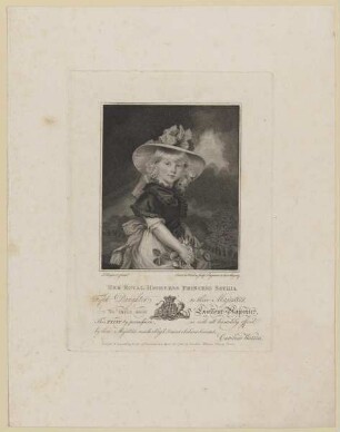 Bildnis der Sophia, Prinzessin von Großbritannien