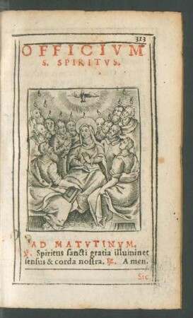 Officium S. Spiritus.