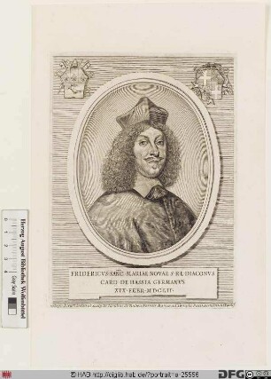 Bildnis Friedrich (von Hessen-Darmstadt), 1671-82 Fürstbischof von Breslau