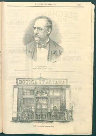 [Retrato de] Juan H. White. : Muerto el 20 de Noviembre de 1889.