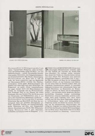 Studio-Villa eines Künstlers