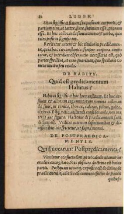 De Postpraedicamentis.