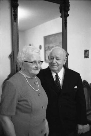Diamantene Hochzeit der Eheleute Johannes und Bertha Rupp