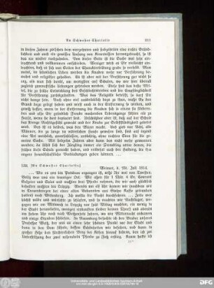 139. [An Schwester Charlotte.]