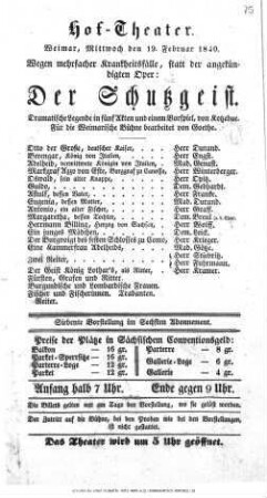 Der Schutzgeist