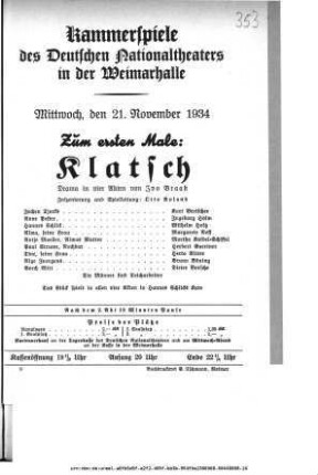 Klatsch