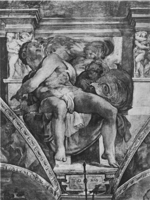 Sixtinische Decke — Propheten und Sibyllen — Jonas