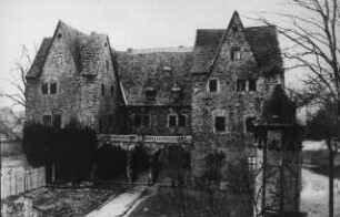 Ballenstedt, Schloss, oberer Hof von Norden