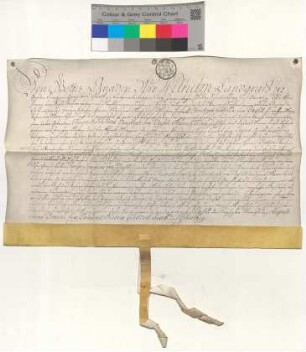 Landgraf Wilhelm von Hessen belehnt Fr. Joh. Chr. von Dassel mit Land vor Seelse.