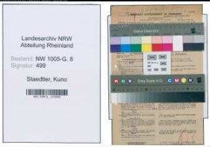 Entnazifizierung Kuno Staedtler , geb. 04.11.1898 (Angestellter)