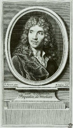 Bildnis Jean Baptiste Poquelin Molière