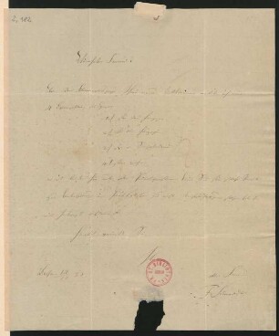 Brief an Louis Spohr : 14.10.1835