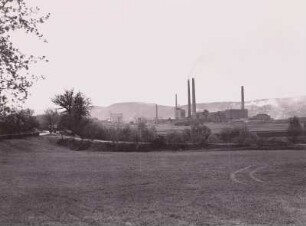 Schwarza, Kunstfaserwerk Wilhelm Pieck, Ansicht, 1958