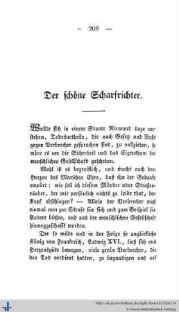 Der schöne Scharfrichter