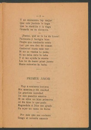 Primer amor