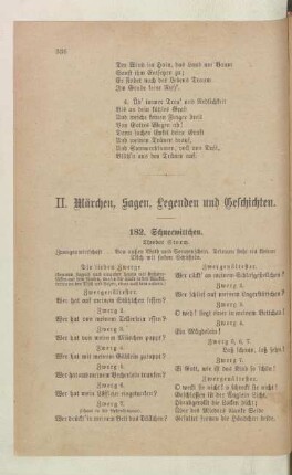 II. Märchen, Sagen, Legenden und Geschichten