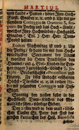 Hochfürstlich-Salzburgischer Kirchen- und Hof-Kalender. 1746