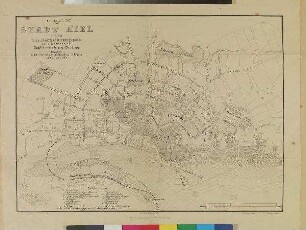 PLAN der STADT KIEL mit dem Stadterweiterungsplan