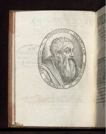 M. Pierfrancesco Giambvllari Gentilhomo et Accademico Fiorentino