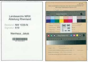Entnazifizierung Jakob Nienhaus , geb. 23.12.1914 ()