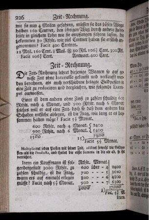 Zeit-Rechnung.