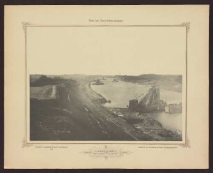 14. Durchstich bei Landwehr km 85,5 Blick nach Westen. - November 1890.