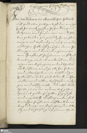 Kauf wegen einen Theil von Ruhland 1540.