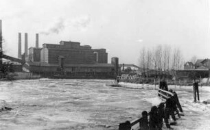 Eisbildung auf der Stör