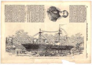 Launch of the "Demerara" Royal Mail Steam-Ship, at Bristol