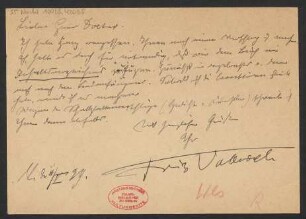 Brief an Ludwig Strecker an B. Schott's Söhne : 11.05.1929