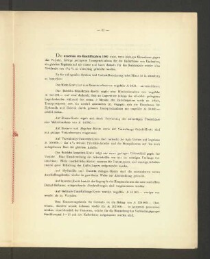 Der Abschluss des Geschäftsjahres 1909 [...]