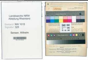 Entnazifizierung Wilhelm Sensen , geb. 20.04.1902 (Konstrukteur)