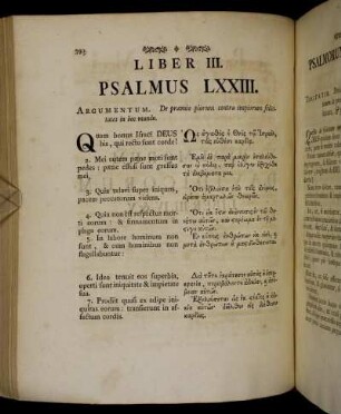Psalmus LXXIII. - Psalmus LXXVII.