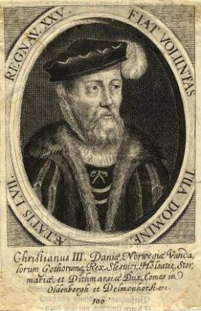 Bildnis von Christian III (1503-1559), König von Dänemark