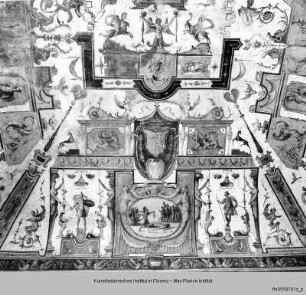 Deckenfresko mit Grotesken und mythologischen Episoden - affreschi con le grottesche ed episodi mitologici