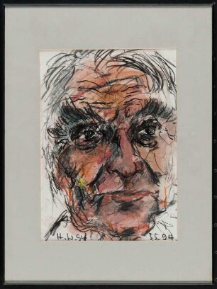 Gemälde des Künstlers Herbert "Jimmy" Weitemeier, o.T., 05.05.1994