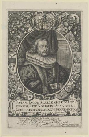 Bildnis des Iohan Iacob Starck