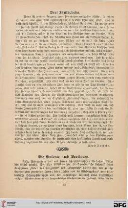 Die Sinfonie nach Beethoven